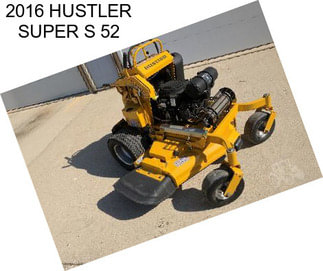 2016 HUSTLER SUPER S 52