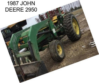 1987 JOHN DEERE 2950