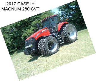 2017 CASE IH MAGNUM 280 CVT