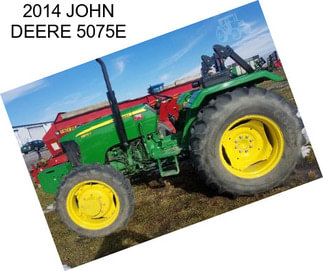 2014 JOHN DEERE 5075E