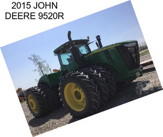 2015 JOHN DEERE 9520R