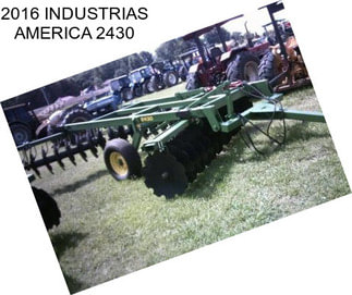 2016 INDUSTRIAS AMERICA 2430