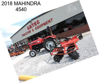 2018 MAHINDRA 4540