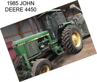 1985 JOHN DEERE 4450