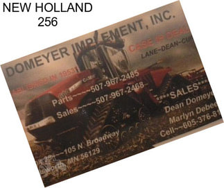 NEW HOLLAND 256