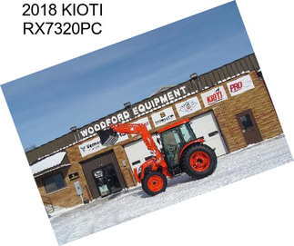 2018 KIOTI RX7320PC