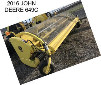 2016 JOHN DEERE 649C