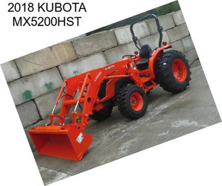 2018 KUBOTA MX5200HST