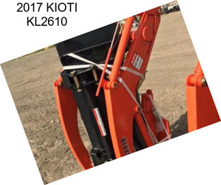 2017 KIOTI KL2610