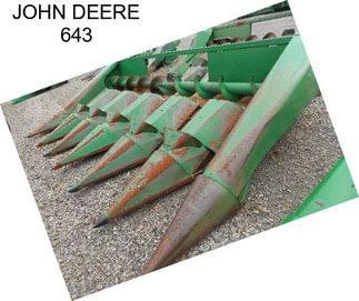 JOHN DEERE 643