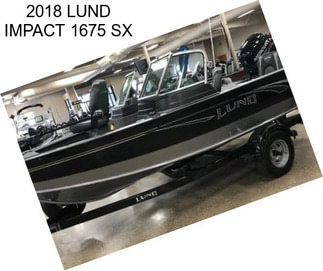 2018 LUND IMPACT 1675 SX