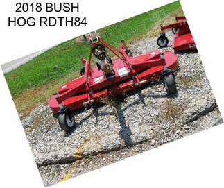 2018 BUSH HOG RDTH84