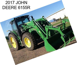 2017 JOHN DEERE 6155R