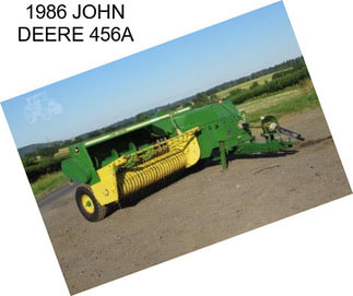 1986 JOHN DEERE 456A