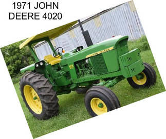 1971 JOHN DEERE 4020