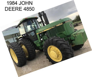 1984 JOHN DEERE 4850