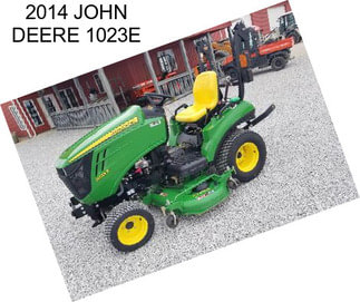 2014 JOHN DEERE 1023E