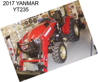 2017 YANMAR YT235