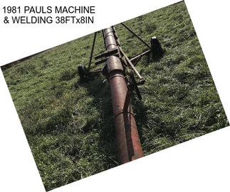 1981 PAULS MACHINE & WELDING 38FTx8IN