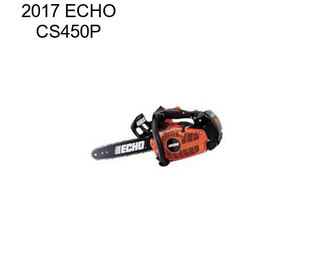 2017 ECHO CS450P