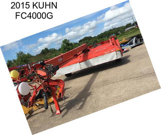 2015 KUHN FC4000G