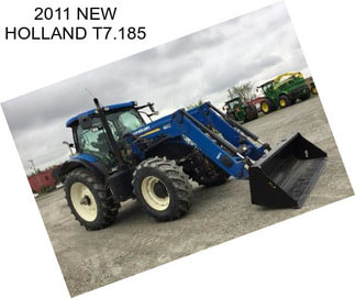 2011 NEW HOLLAND T7.185
