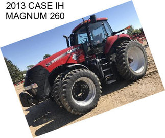 2013 CASE IH MAGNUM 260