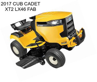 2017 CUB CADET XT2 LX46 FAB