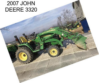 2007 JOHN DEERE 3320