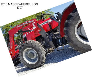 2018 MASSEY-FERGUSON 4707