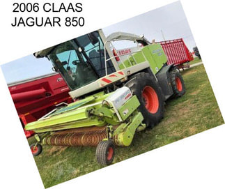 2006 CLAAS JAGUAR 850