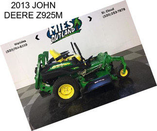 2013 JOHN DEERE Z925M