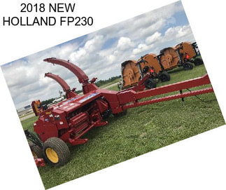 2018 NEW HOLLAND FP230