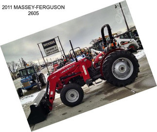 2011 MASSEY-FERGUSON 2605