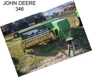 JOHN DEERE 346