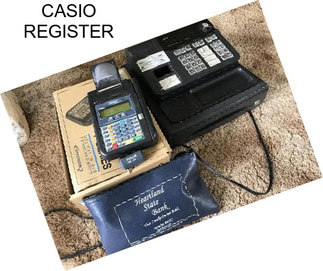 CASIO REGISTER