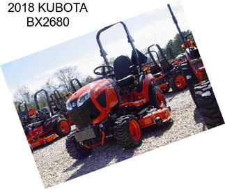 2018 KUBOTA BX2680