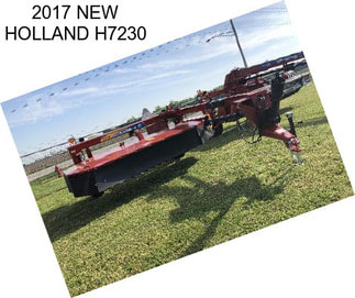 2017 NEW HOLLAND H7230