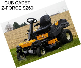 CUB CADET Z-FORCE SZ60