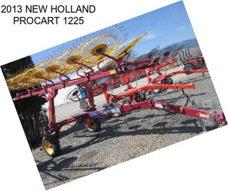 2013 NEW HOLLAND PROCART 1225