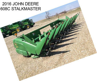 2016 JOHN DEERE 608C STALKMASTER