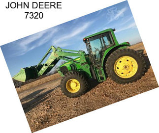 JOHN DEERE 7320