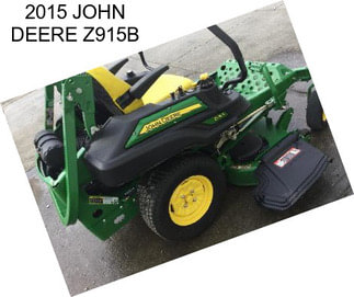 2015 JOHN DEERE Z915B