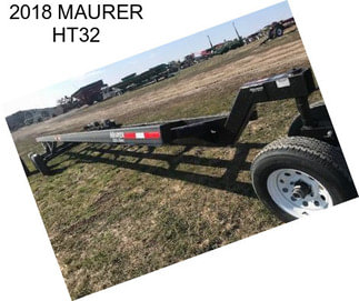 2018 MAURER HT32