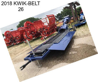 2018 KWIK-BELT 26