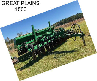 GREAT PLAINS 1500