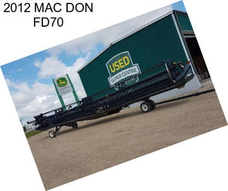 2012 MAC DON FD70