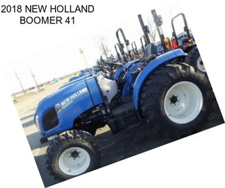 2018 NEW HOLLAND BOOMER 41