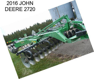 2016 JOHN DEERE 2720