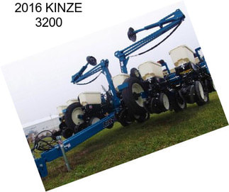 2016 KINZE 3200